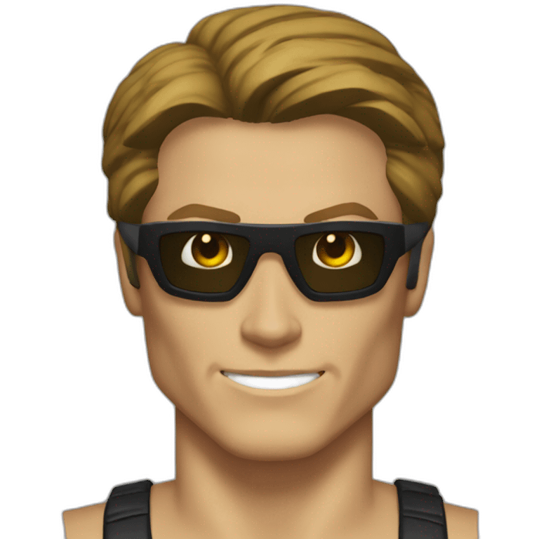 Johnny Cage emoji