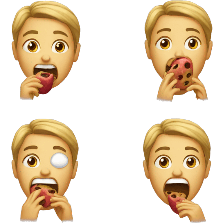 emoji eating emoji