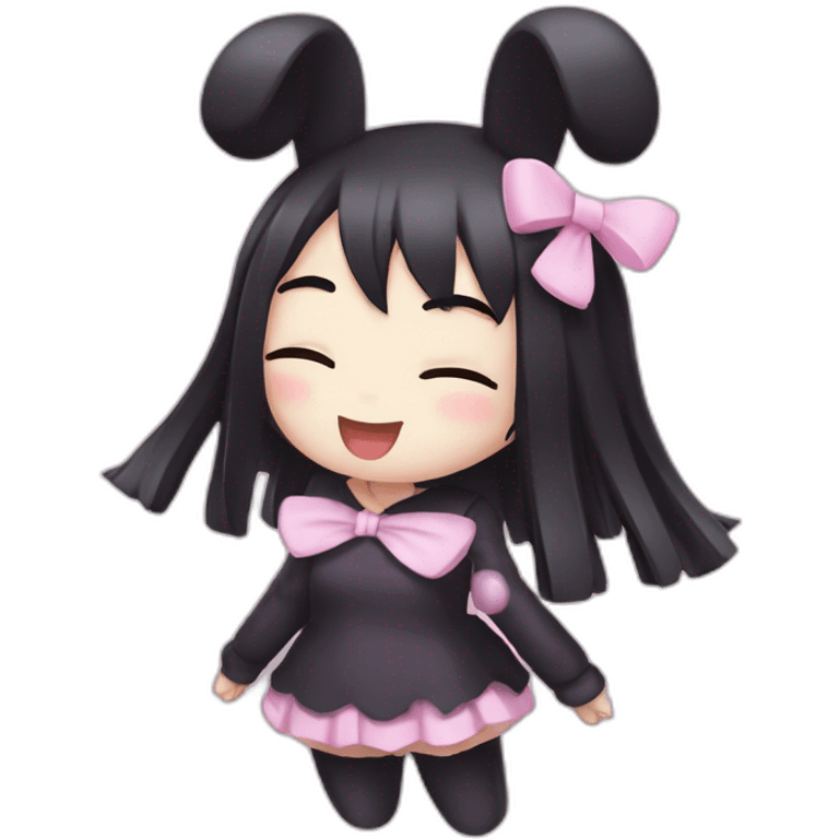 Melody and kuromi  emoji