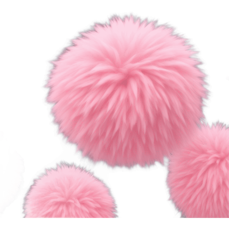 Pink pum puff emoji