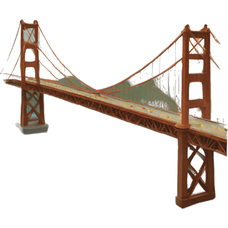 San francisco golden bridge emoji