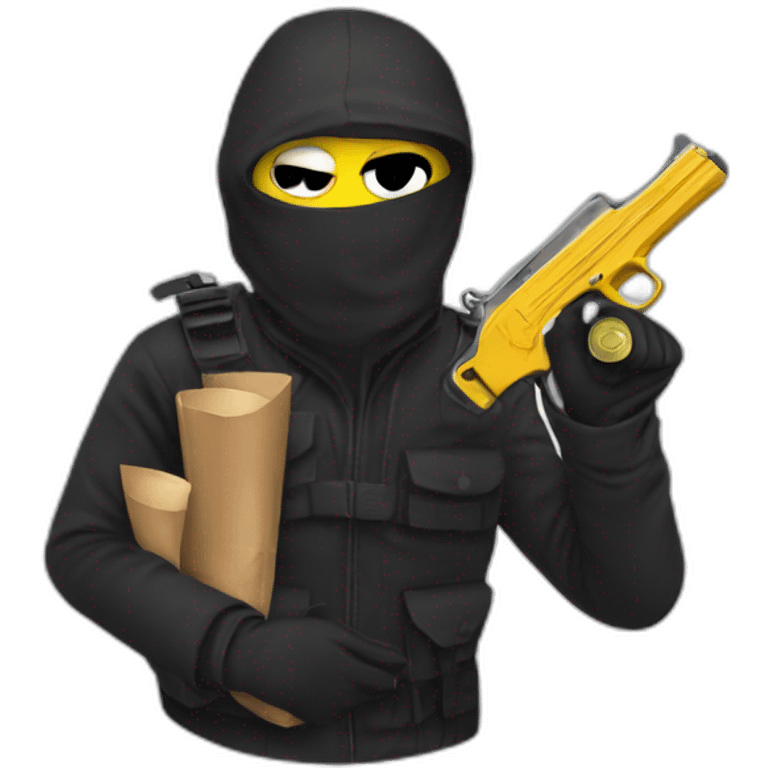 robbery emoji