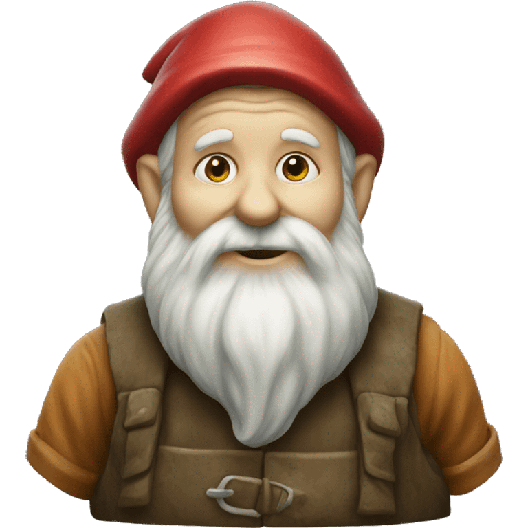 Garden gnome old emoji