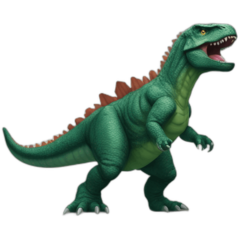 godzilla tyrannosaurus rex hybrid emoji