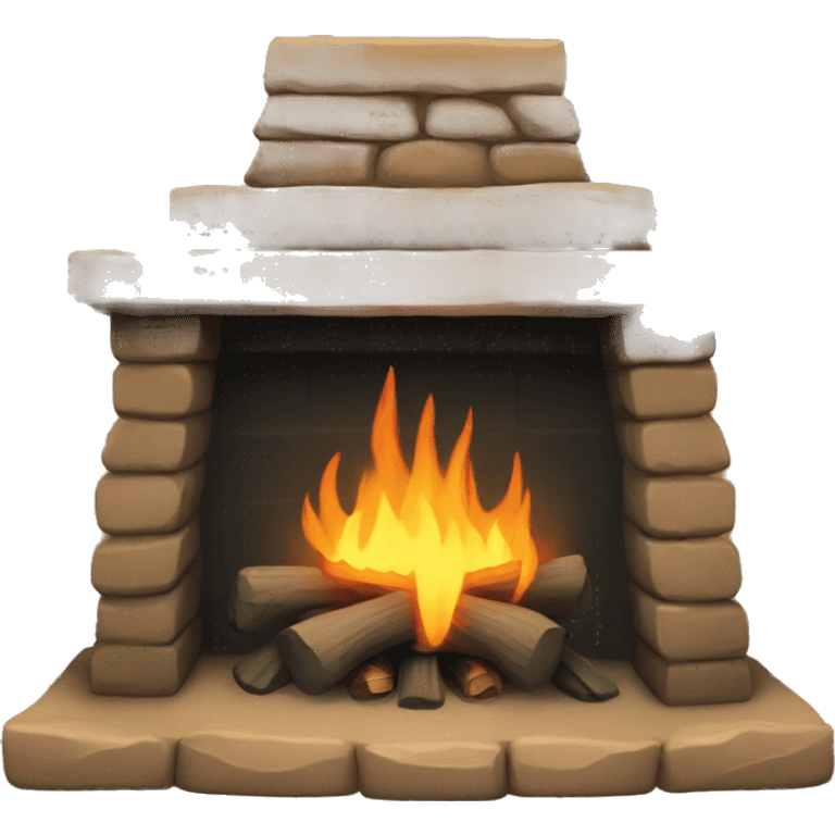 camp fireplace emoji