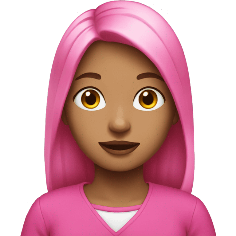 girl pink emoji