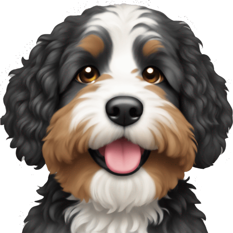 Bernedoodle emoji