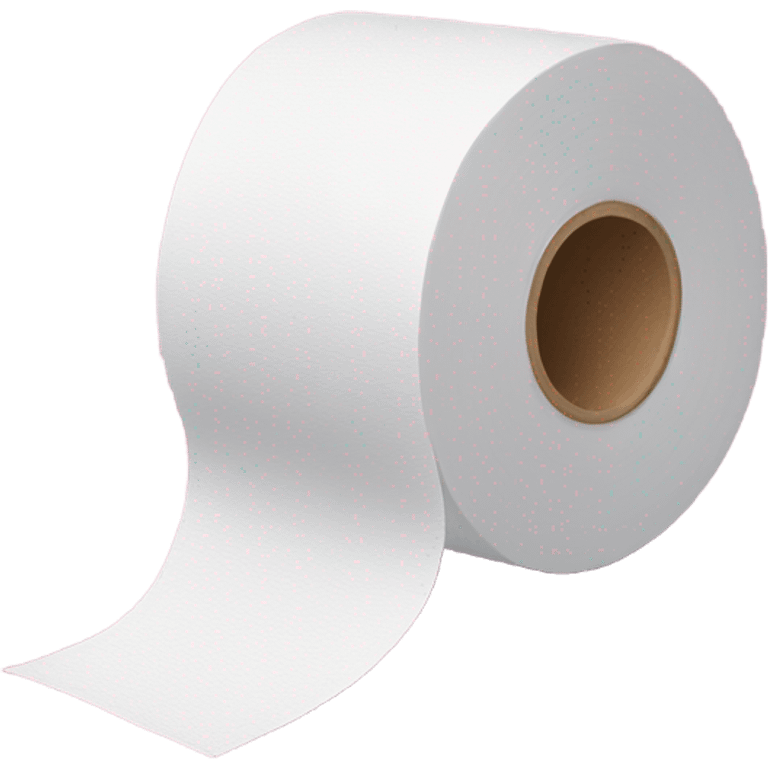 Pink roll of toilet paper  emoji