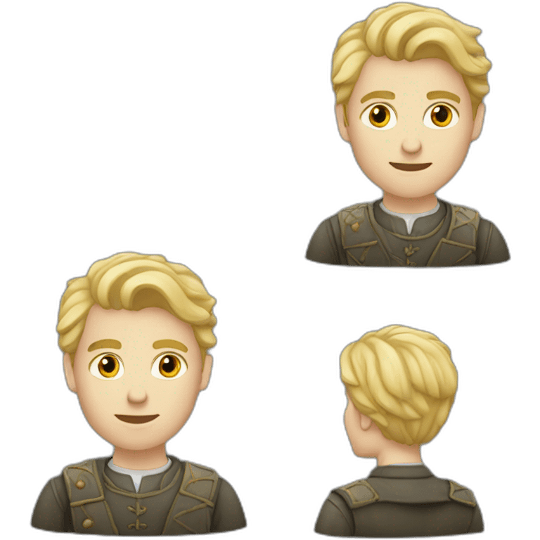 Young-british-male-historian-with-blonde-hair emoji