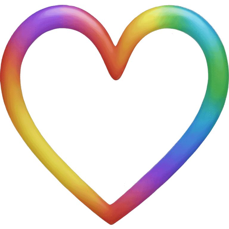 Rainbow Heart  emoji