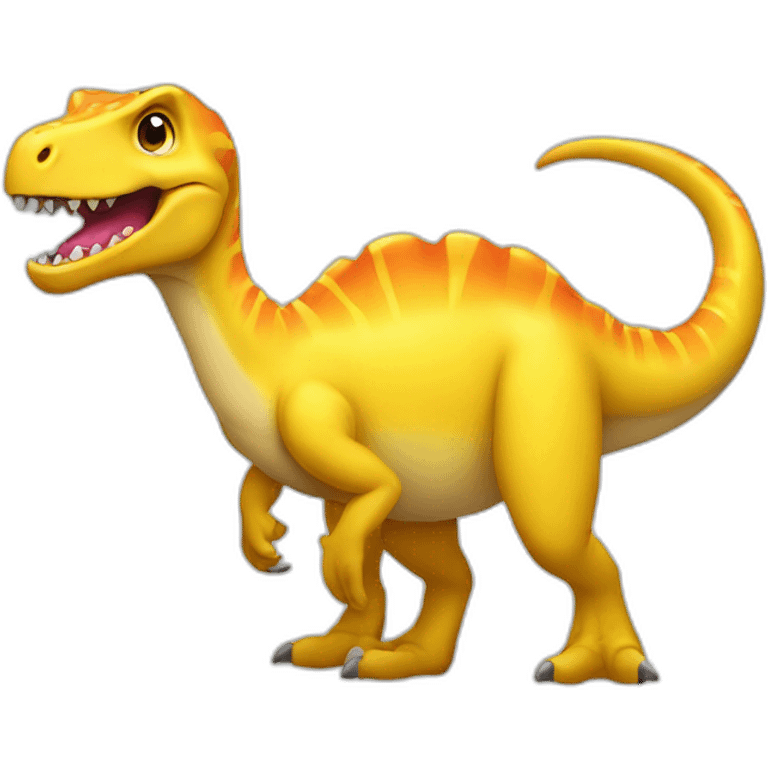 yellow dinosaur emoji