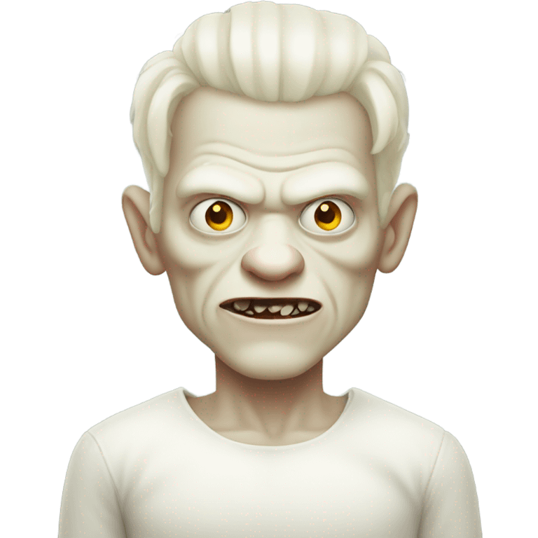 Albino Frankenstein  emoji