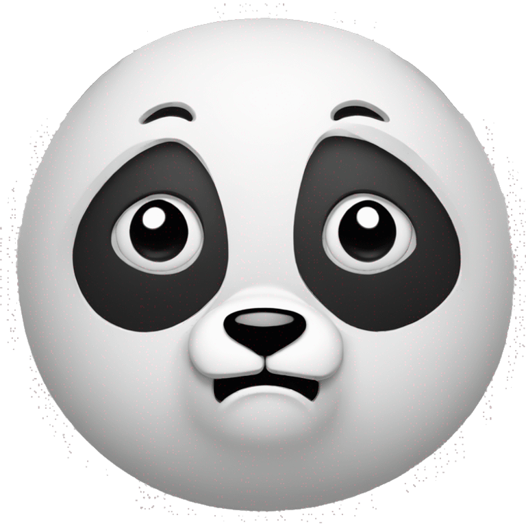 Panda angry emoji