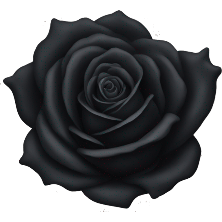 black rose emoji