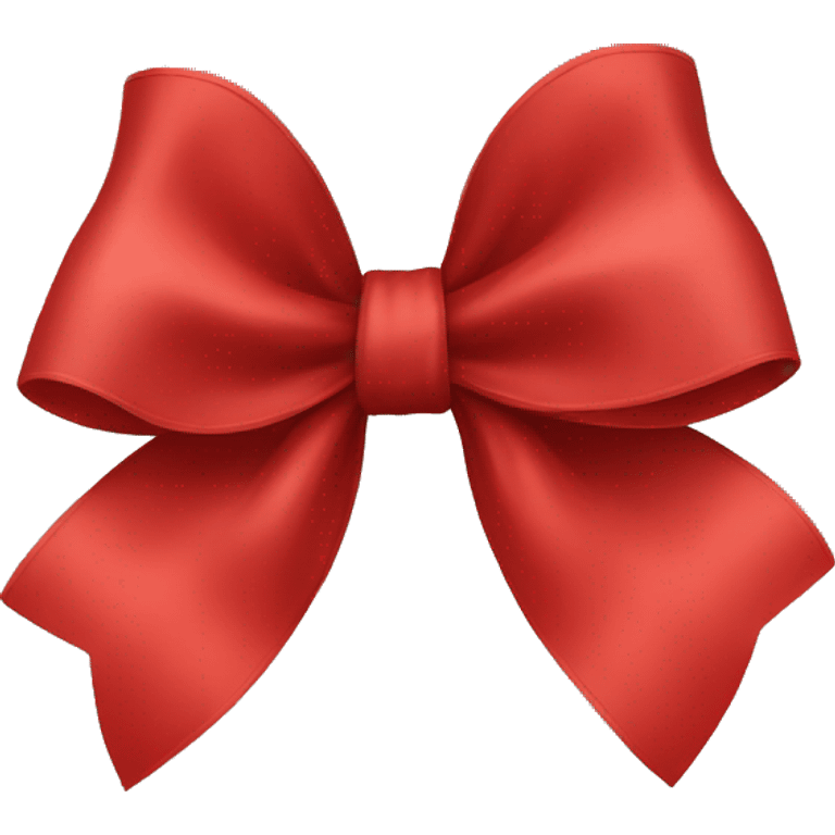 Big red bow emoji