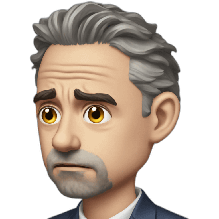 Jordan Peterson crying emoji