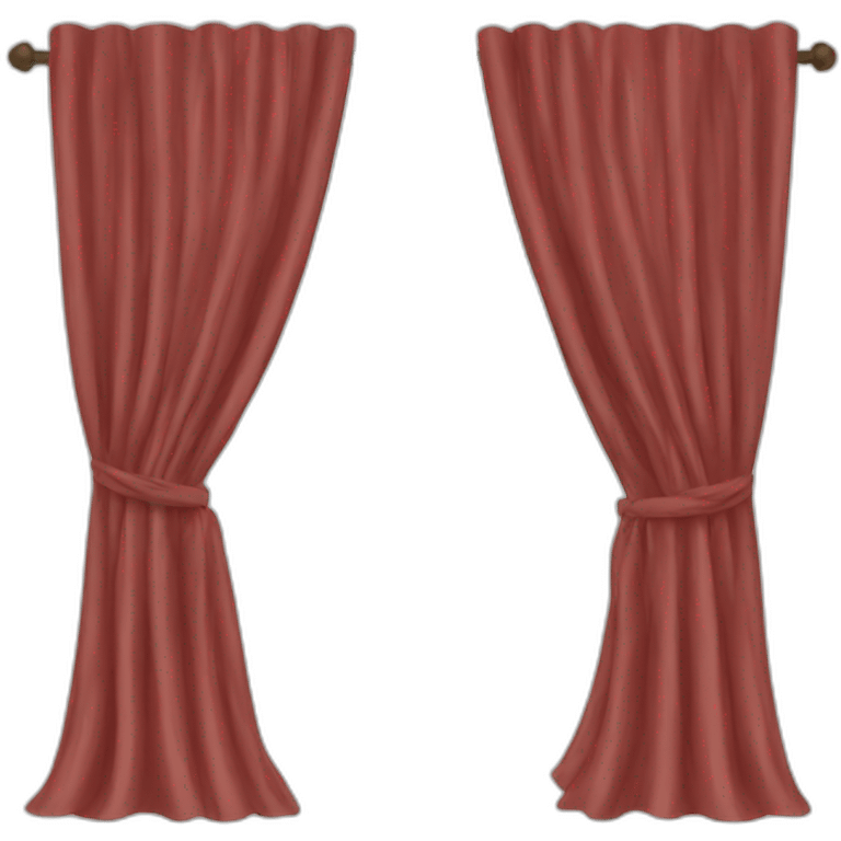 Curtain emoji