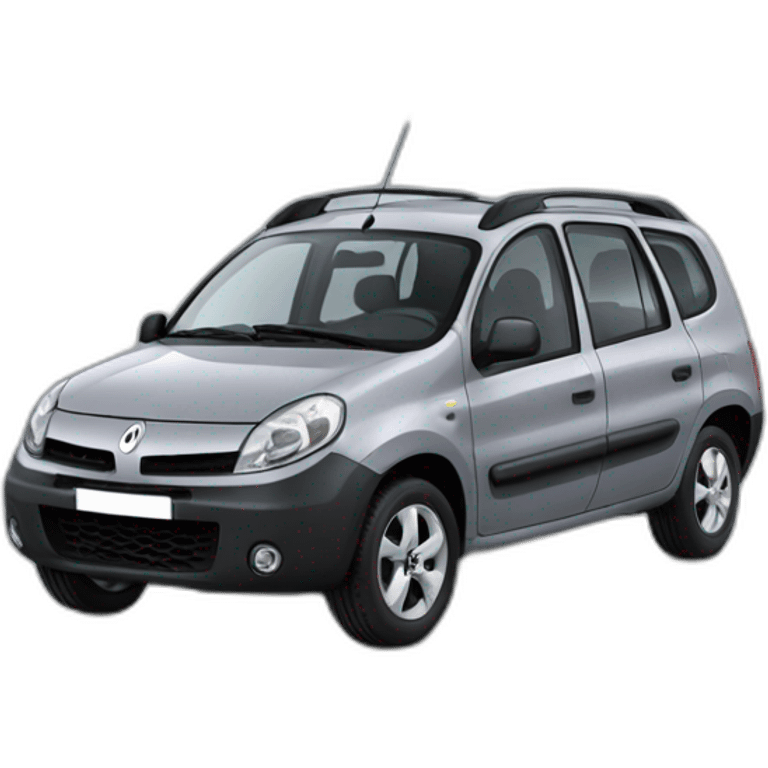 grey renault kanggo emoji