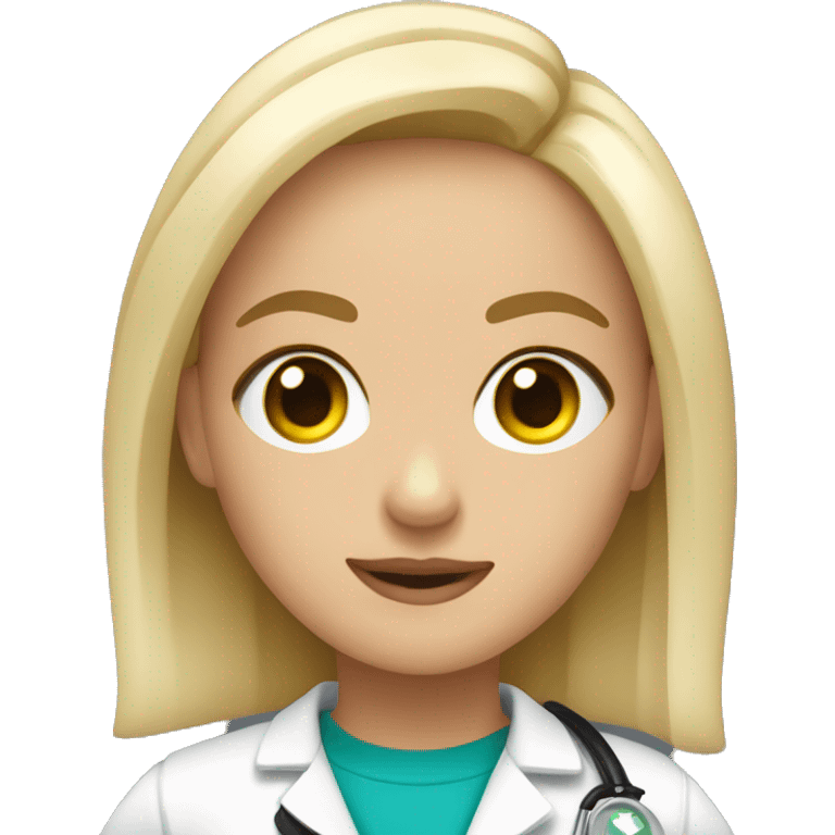 Rubia ojos azules paramedic  emoji