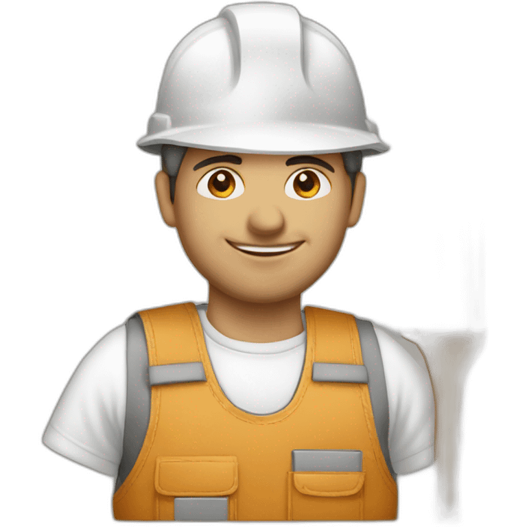 a Carpenter white emoji