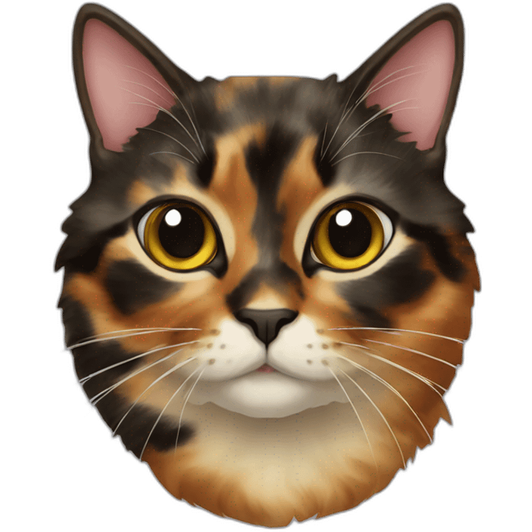 tortoiseshell cat emoji