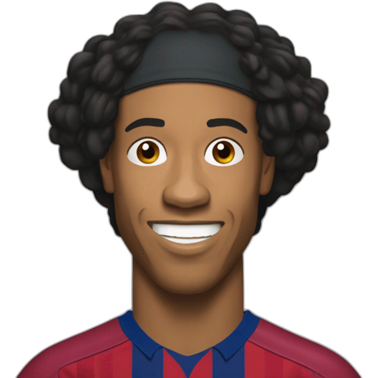 Ronaldinho Barcelona emoji