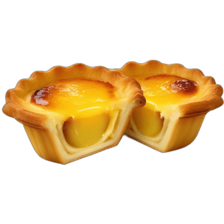 Portuguese Egg Tarts emoji