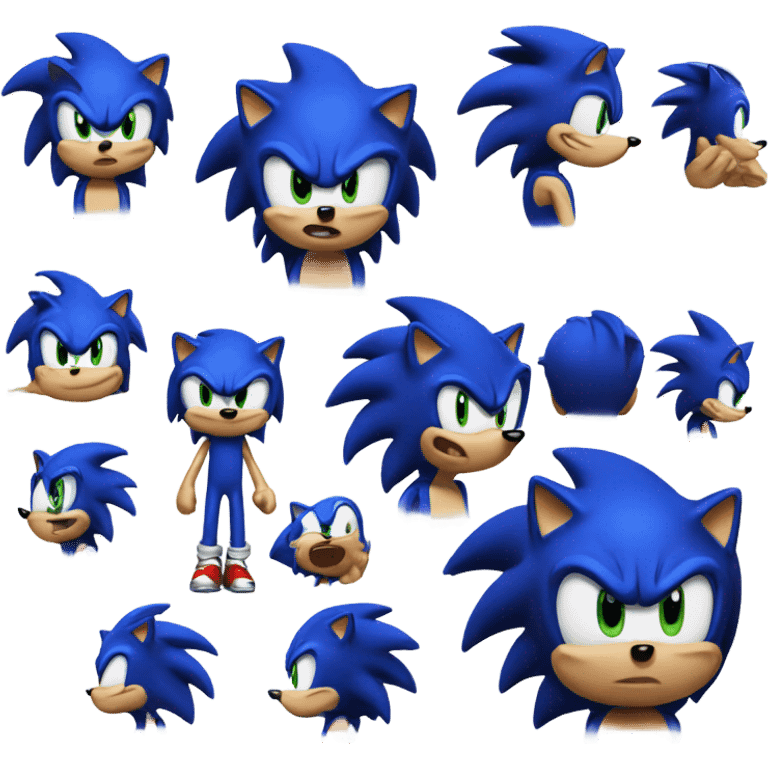 sonic emoji