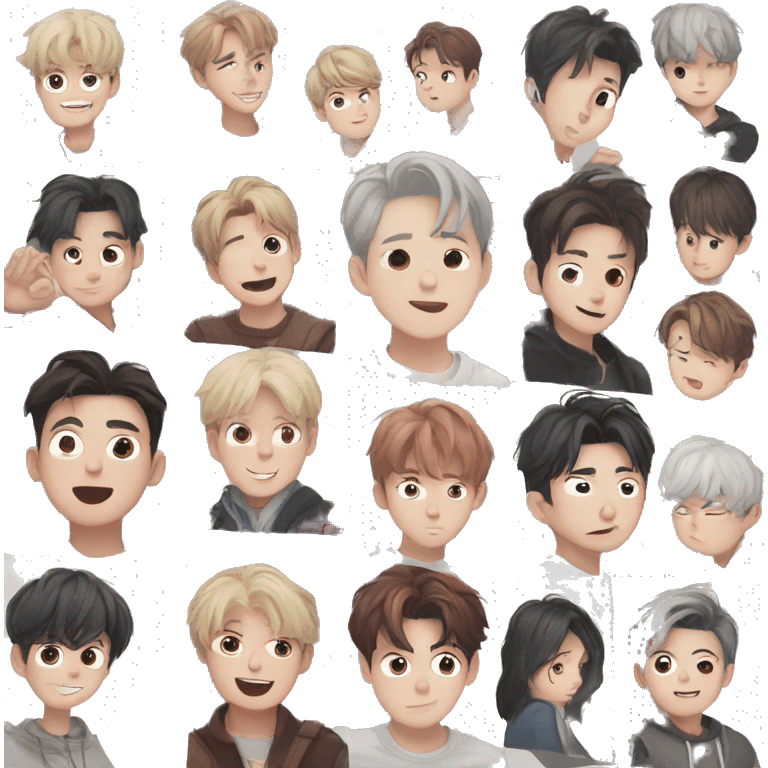 soobin from tomorrow x together emoji