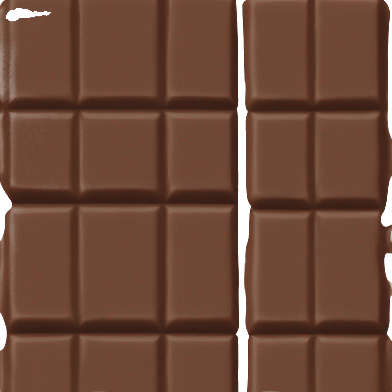 Chocolate bar emoji