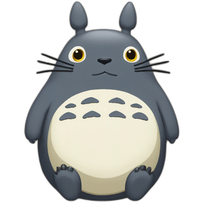 Totoro bourré emoji