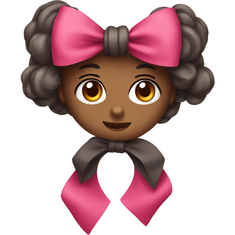 Cute bow emoji