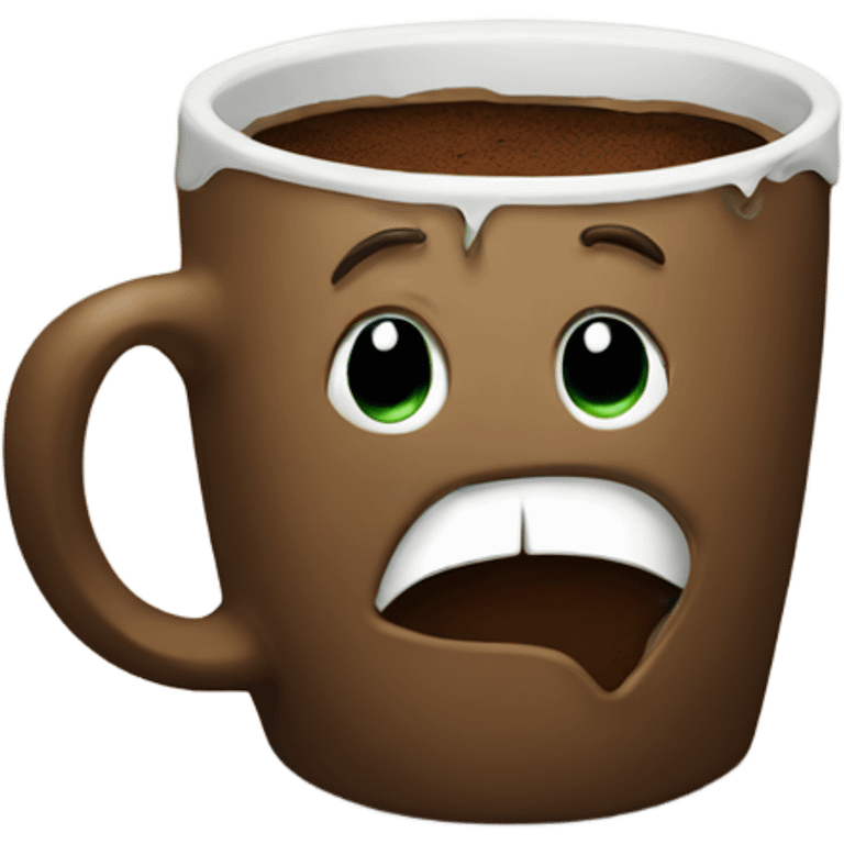 Broken Coffee emoji