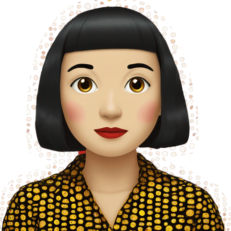 Yayoi Kusama emoji