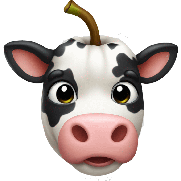 cow apple emoji