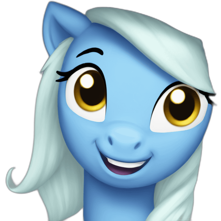 Great and Powerful Trixie pony emoji