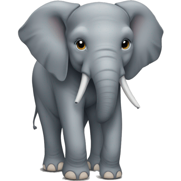 Elephant with pants emoji