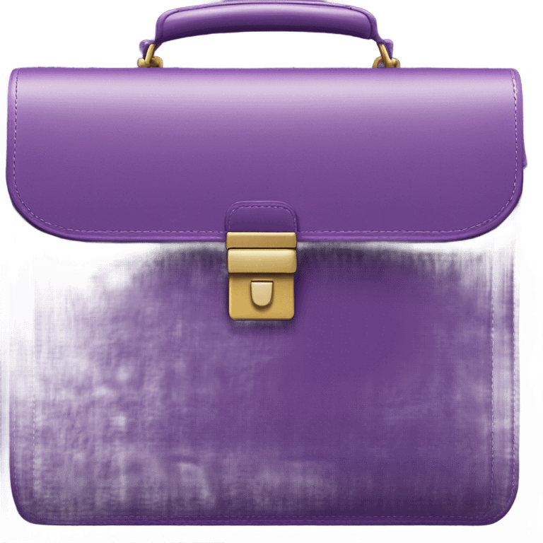 purple briefcase emoji