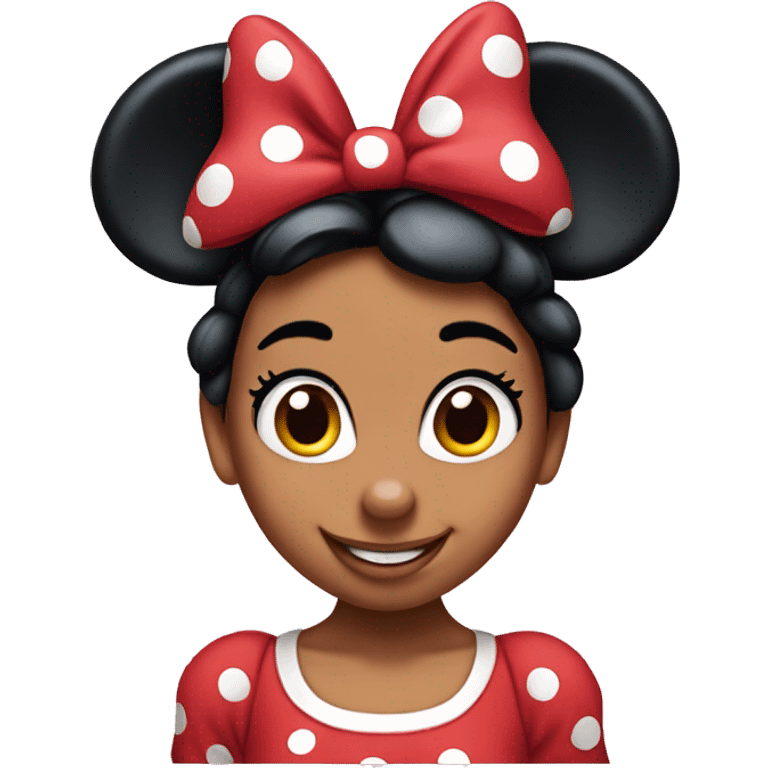 Minnie mouse emoji