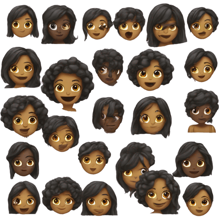 Coquettes emojis emoji