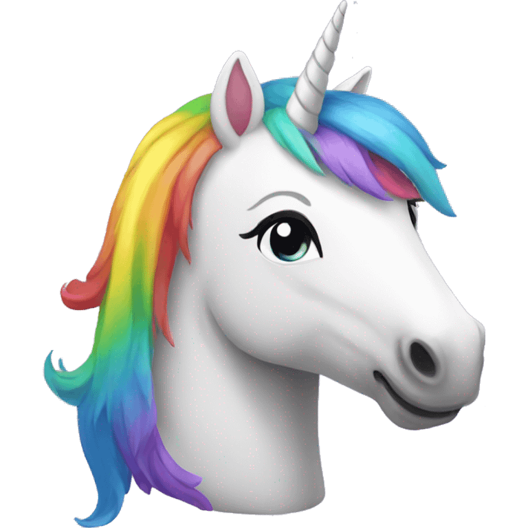 rainbow unicorn emoji