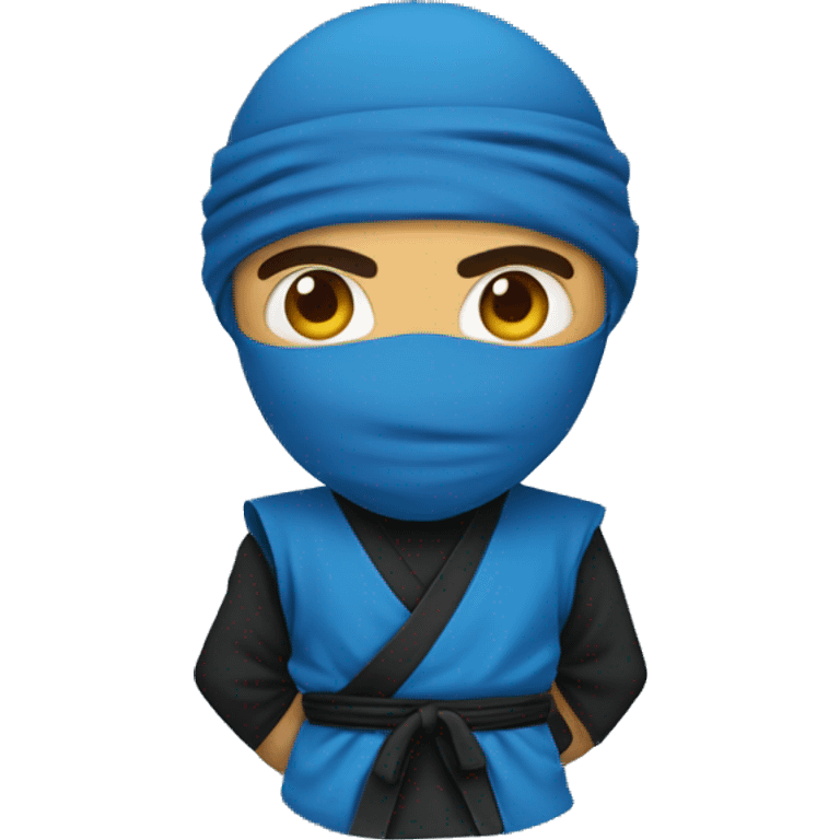 Ninja blue emoji