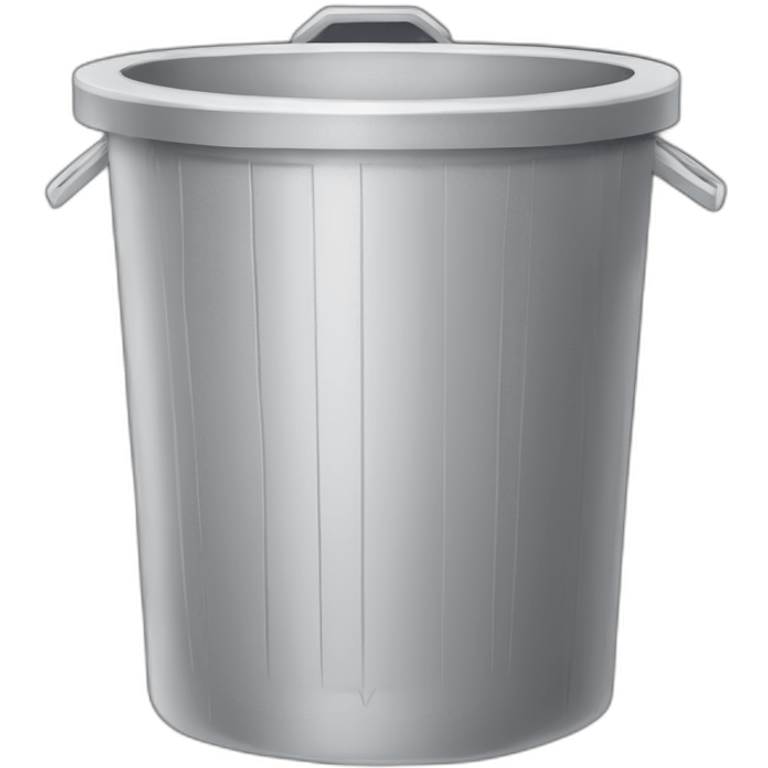 Trashcan emoji