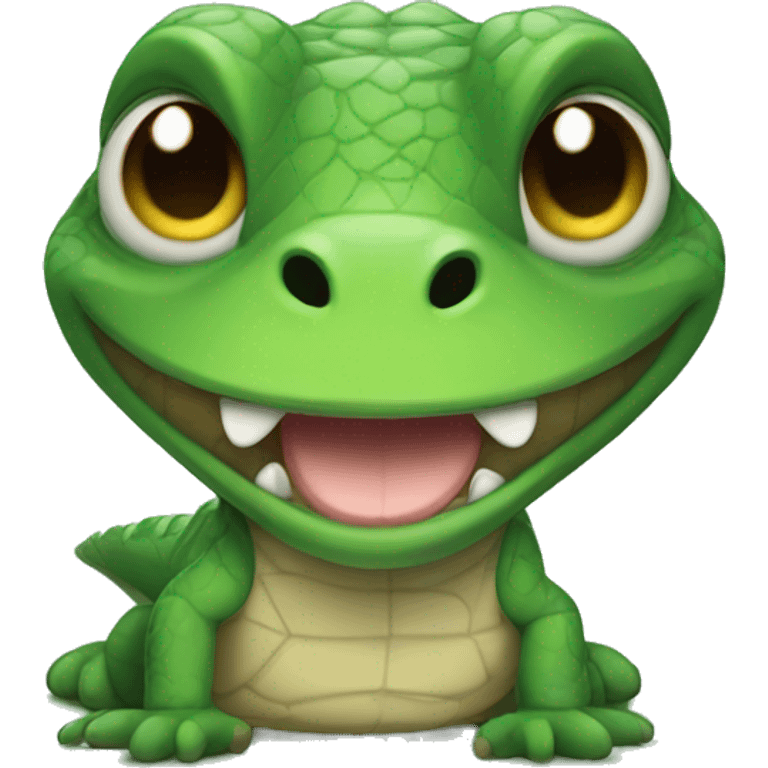 cute reptile emoji