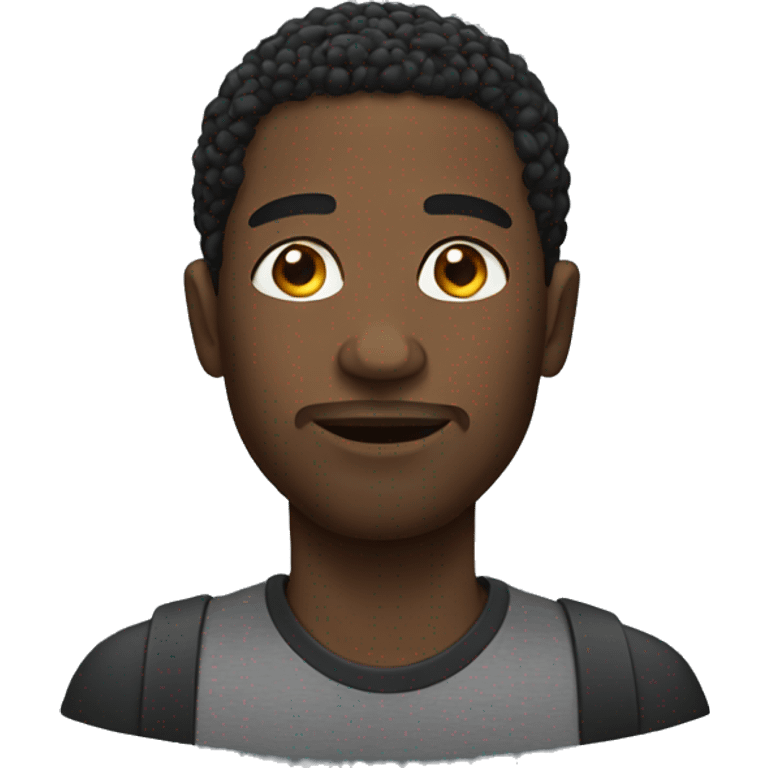 Black man   emoji