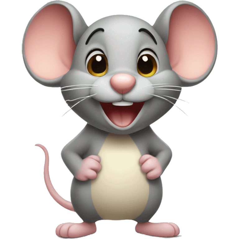 happy mouse emoji