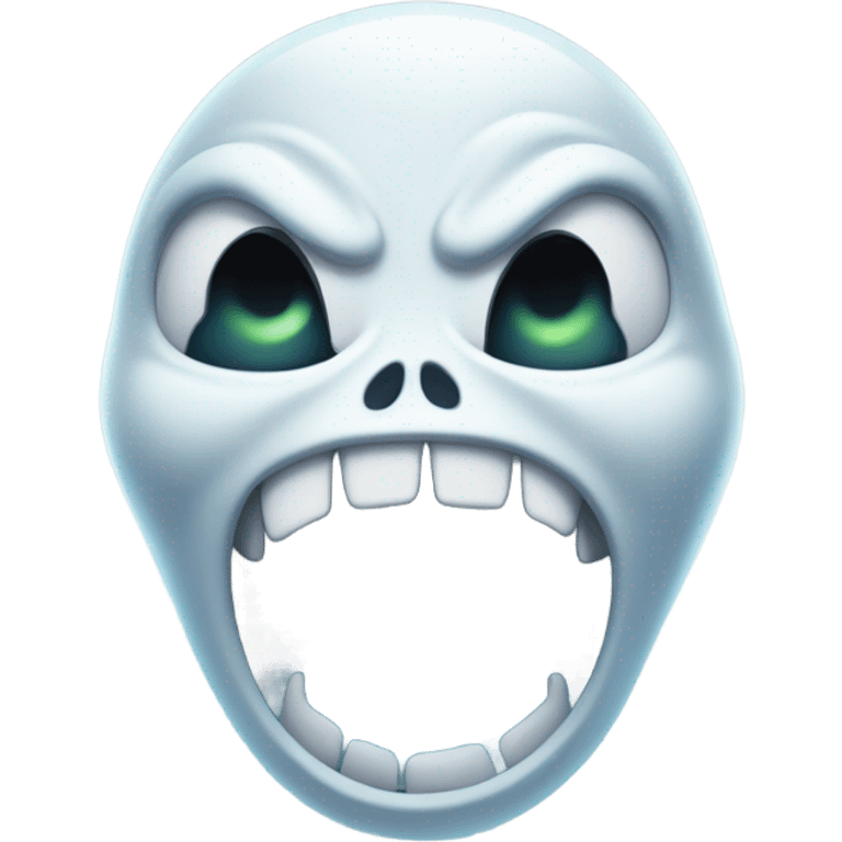 gamer ghost angry emoji