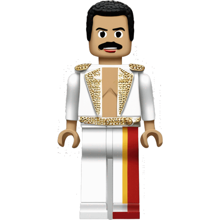 FREDDIE MERCURY lego full body emoji