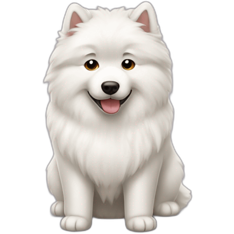 Samoyed emoji