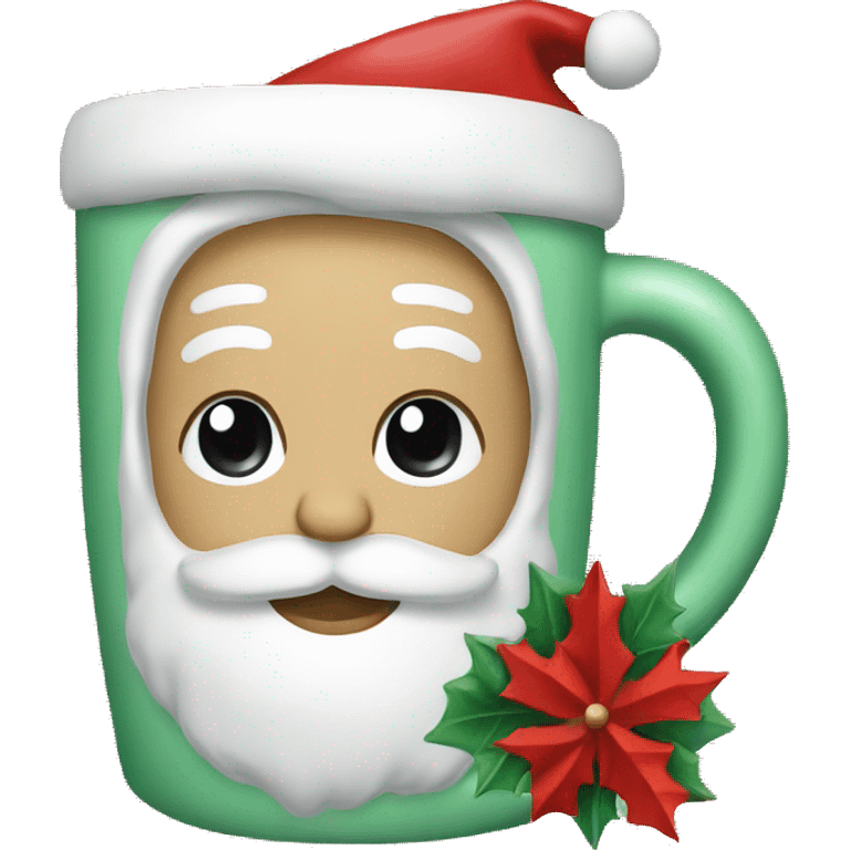 Christmas mug emoji